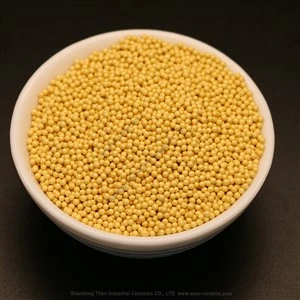 Dlús Bulc 6.1 Cailciam Bead Zirconia Cobhsaithe