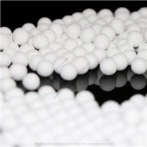Liathróid Tacaíochta Ceirmeacha Inert Alumina