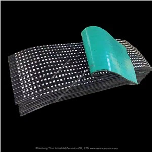 Lagging Ceirmeach Rubber Pully