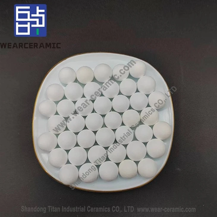 Chemically Stable Alumina Filler Inert Ceramic Balls